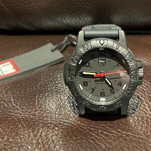 Luminox Sea Turtle Quartz Black Dial Men's
Watch - XS.ZC01.B0